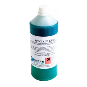 Detergent chewing gum removal